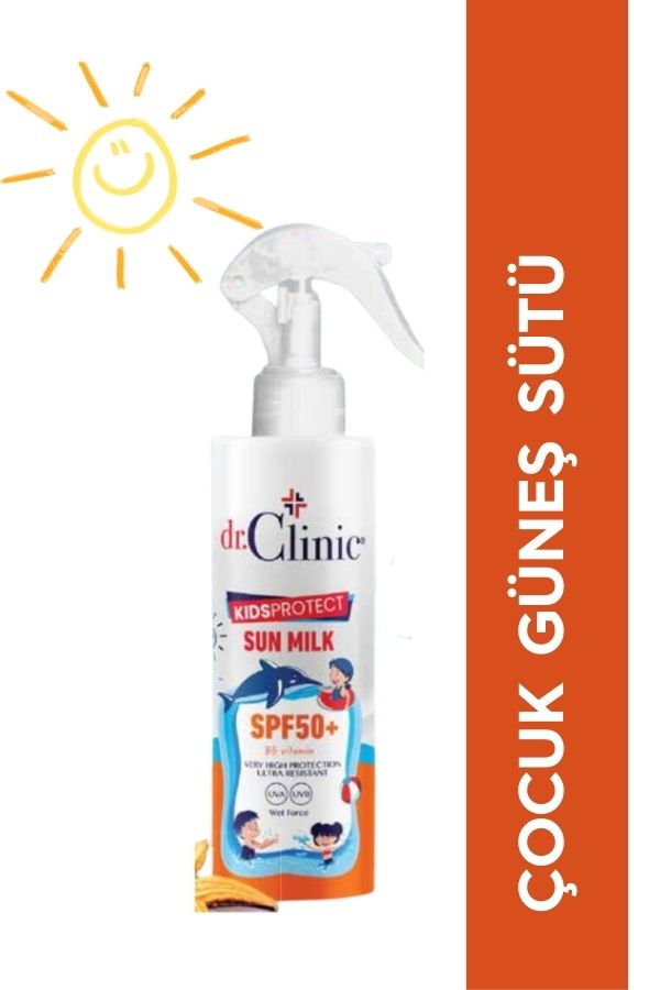 SPF 50 Faktörlü Çocuk Güneş Sütü 150 ml