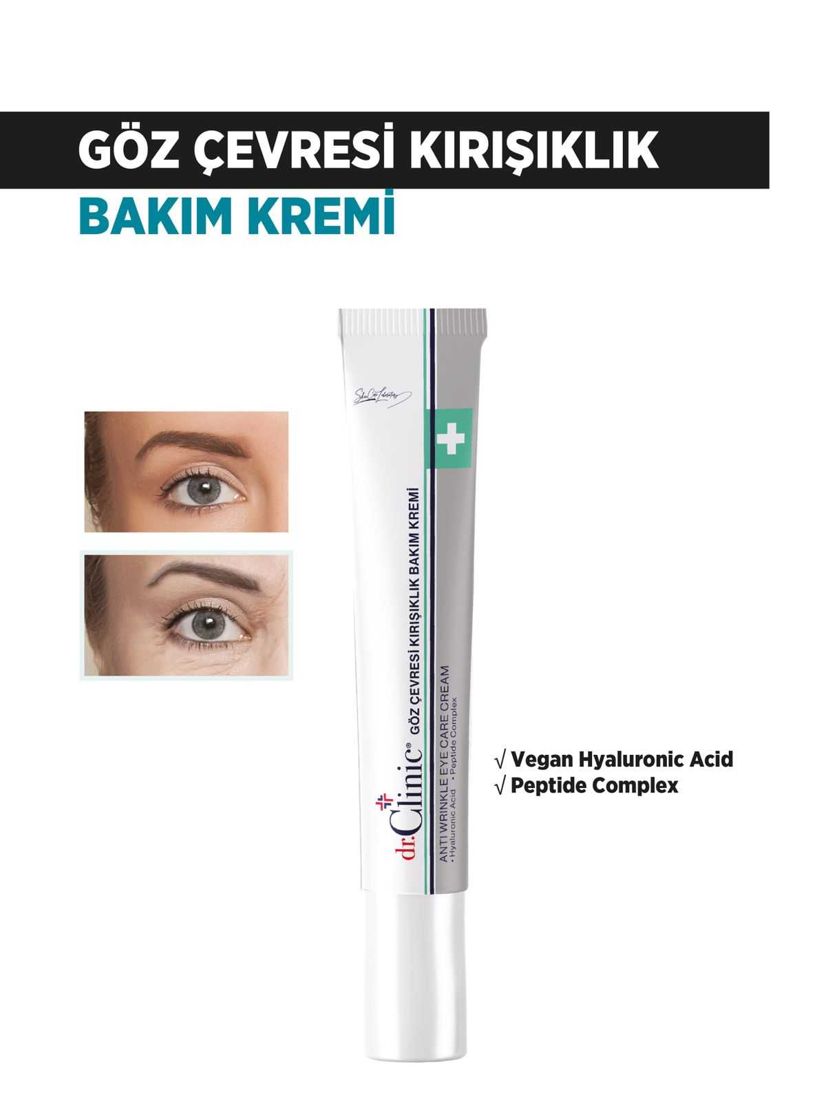 Göz Çevresi Kırışıklık Bakım Kremi 15 ml