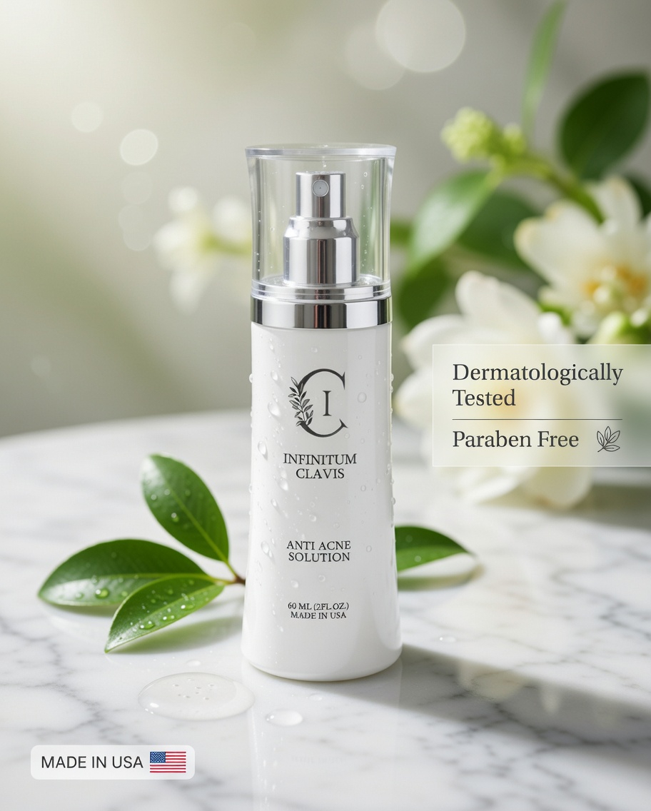 Infinitum Clavis Anti Acne Solution – Squalane & Tea Tree Complex (60ml)